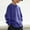 Blue, variant on Boys Crewneck Sweatshirt Loose Soft T-Shirts Girls Casual Long Sleeve Oversized Tee Tops for Kids 2-13 Years