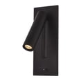 thumbnail image 3 of Luces de pared empotradas lámpara de pared lámparas de lectura modernas iluminación apliques de pared para pasillo de Hotel dormitorios decoración de negro, 3 of 8