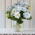 thumbnail image 6 of Beautynvta Artificial Dahlia Flowers, Fake Silk Mixed Dahlia Chrysanthemum Bouquets Realistic Faux Flowers for Wedding, Floral Arrangements, Vase Centerpieces, 6 of 8
