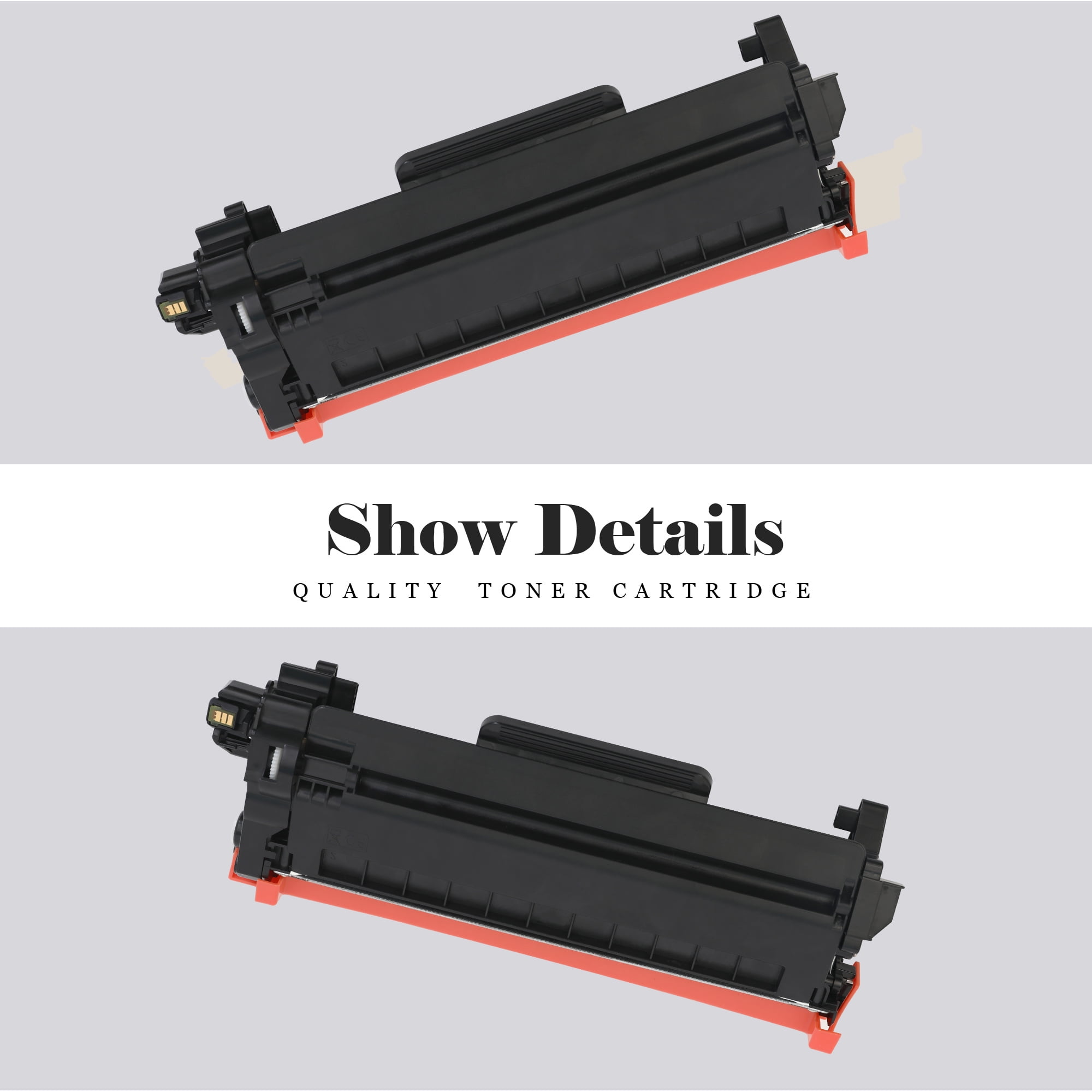 Colorich TN830 TN830XL Toner Cartridge Compatible for Brother TN830 TN-830 HL-L2460DW DCP-L2640DW HL-L2405W MFC-L2820DW HL-L2400D Printer Ink Black 2-Pack