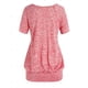 thumbnail image 2 of Camiseta 1 Talla Extra Manga Raglán Rosegal Camisetas tallas grandes, 2 of 5