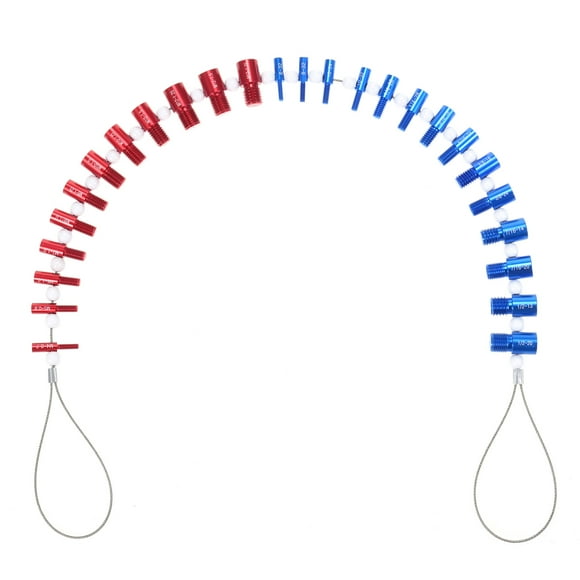 Nut and Bolt Thread Checker (Inch & Metric) Wire Loop