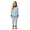 Grey, variant on Coerni Unisex Thermal Underwear Sets Boys Girls Soft Cotton 2 Piece Outfits Stand Collar Long Sleeve Sweatshirt and Jogger Pants