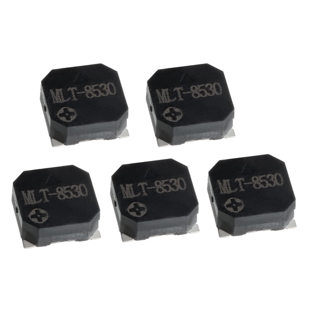 Zumbador Electrónico Pasivo de 82dB DC 2-4.5V Alarma de Tono Beep 5pcs