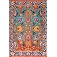 thumbnail image 2 of nuLOOM KKCB14A-406 Floral Mallory Multi 4' x 6', 2 of 2