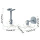 thumbnail image 3 of 360 Degree Self Adhesive Vertical Hook Utility Hook For Home Bathroom 360-degree Rotatable Hook, 3 of 3