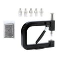 thumbnail image 3 of Pearl Setting Machine Beads Punching Machine Manual Beading Machine Beads Rivet Fixing Machine for Garment, Hats, Shoes, Beads DIY Accessories Black, 3 of 8