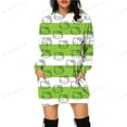 thumbnail image 3 of Sudadera con capucha para mujer, ropa de calle, informal, nueva, con estampado de HELLO KITTY, primavera, talla grande, vintage, manga larga, vestido Y2K, 3 of 5