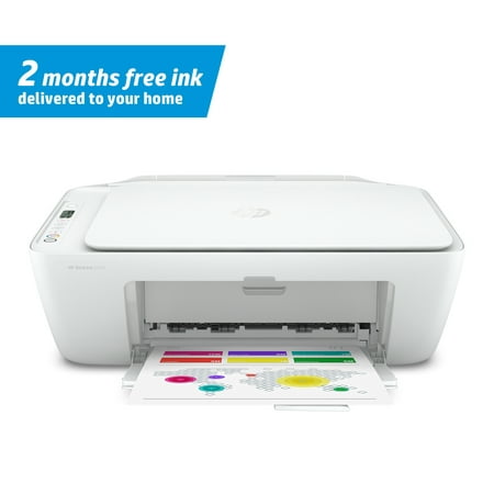 HP DeskJet 2752 Wireless All-in-One Color Inkjet Printer - Instant Ink (Best Small Business Printer 2019)