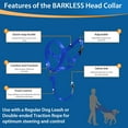 thumbnail image 3 of Soft Dog Head Collar, No Pull Training Tool for Small Medium Large Dogs on Walks, Gentle Training Collar and Control for Heavy Pullers, includes Free Training Guide, 3 of 7