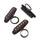 thumbnail image 2 of Pickups Operación de estilo tonto Conveniente para transportar el transductor eléctrico Humbucker Pickup Pickup Reemplazo para la guitarra 3 paquetes Advancent OD010993-00, 2 of 7