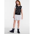 thumbnail image 2 of Wonder Nation Girls Printed Skort, Sizes 4-18 & Plus, 2 of 6