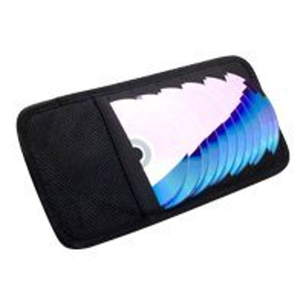 Sentry VIS12 Visor CD holder for CD/DVD discs 12 discs Walmart