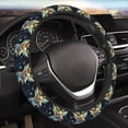 thumbnail image 5 of Susaid Colorful Stained Glass Deer Print Elastic Car Steering Wheel Cover, 15 Inches Breathable Vehicle Steer Wheel Protector, Universal for SUV, Truck, 5 of 6