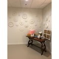 thumbnail image 5 of Ekena Millwork ROS05X05NO 5 In. OD X 1 In. P Architectural Norfolk Rosette, 5 of 15