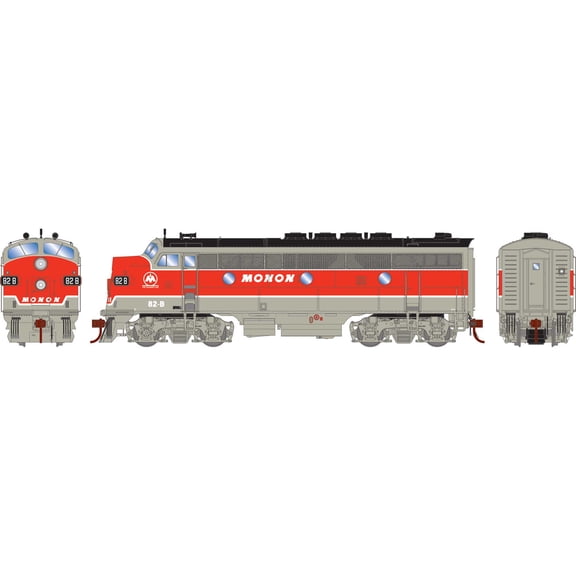 Athearn HO F3A Monon #82-B ATHG19580 HO Locomotives