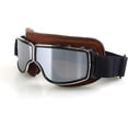 thumbnail image 1 of LILSIS Motorcycle Goggles Vintage Motorcycle Goggles Aviator Pilot Scooter Goggles, 1 of 6