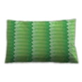 thumbnail image 1 of Ahgly Company Patterned Indoor Rectangular Emerald Green Lumbar Throw Pillow, 13 inch by 19 inch, 1 of 5