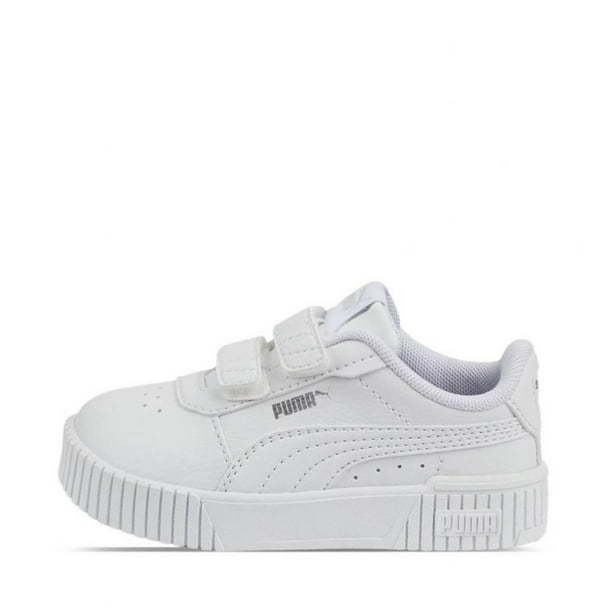 Tenis Puma Carina 2.0 V INF para Niños Pequeños 389318-02 blanco 13