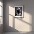 thumbnail image 5 of Animals Taking a Bath Abstract Funny Canvas Painting Print Wall Art for Living Room Bathroom Decoration Frameless, 5 of 7