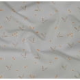 thumbnail image 4 of oneOone Organic Cotton Poplin Twill Fabric Carrot & Rabbit Face Animal Printed Craft Fabric BTY 42 Inch Wide, 4 of 4