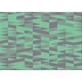 thumbnail image 1 of Ahgly Company Machine Washable Indoor Rectangle Transitional Platinum Gray Area Rugs, 4' x 6', 1 of 1