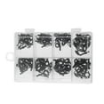 thumbnail image 2 of Ensemble de 80 Pcs de Canne à Pêche, Cercle de Réparation en Acier Inoxydable, Accessoires de Canne à Pêche, Outil de Réparation 8 Tailles 80 Pcs, 2 of 8