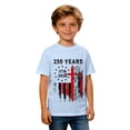 thumbnail image 3 of Chandails pour Garçons Filles Col Rond Enfants Manches Courtes Chandails pour Garçons T-Shirts 12-13 Ans Chandails pour Filles, 3 of 3