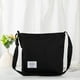thumbnail image 4 of Bolso de hombro Covelin Retro Canvas para Mujer Negro, 4 of 9