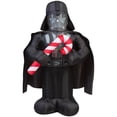 thumbnail image 2 of Darth Vader with Cady Cane Airblown Christmas Decoration, 2 of 2