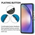 thumbnail image 6 of Mantto for Samsung Galaxy A54 5G PU Leather Case, Soft TPU Bumper Fleece Lining Shockproof Cover for Galaxy A54 5G, with SIM Card Slots Plating Buttons Slim Lightweight Case,Blue, 6 of 11