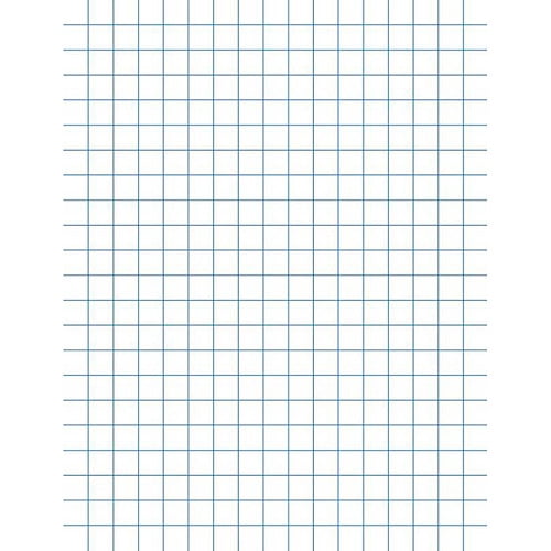 school smart double sided graph paper with chipboard back 8 5 x 11 white pack of 500 walmart com