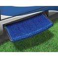 thumbnail image 2 of Prest-O-Fit 2-0204 Wraparound Radius RV Step Rug Imperial Blue 22 In. Wide, 2 of 3