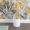 thumbnail image 6 of Elegant White Bathroom Accessory Kit with Bamboo Highlights - 5 pieces, 6 of 8