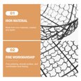 thumbnail image 2 of NIYANGLE Snacks Basket Fruit Bread Basket Iron 1Pack 7.5X5.5X4.7In, 2 of 8