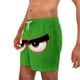thumbnail image 4 of Pantalones Cortos de Cintura Elástica Divertidos Impresos Pantalones Cortos de Playa Secos Rápidos con Bolsillos, 4 of 5