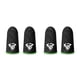 thumbnail image 1 of Sidaley 10 piezas para juegos de teléfonos móviles Mangas para los dedos Sensible a prueba de sudor Guantes antideslizantes Anti-huellas Verde Tipo 2 2piezas, 1 of 6