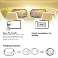 thumbnail image 5 of Yuyamidu Running Horse Car Sun Shade for Baby Sunset Side Window Shades for Car SUV Sedan 2 Pack Fashion Sun Visor Cute Sunshade for Car Back Window, 5 of 7