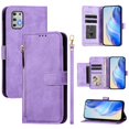thumbnail image 3 of Funda para Motorola MOTO G Stylus 2021 4G Cartera de Mano con Cremallera y Correa Cruzada Desmontable, 3 of 5