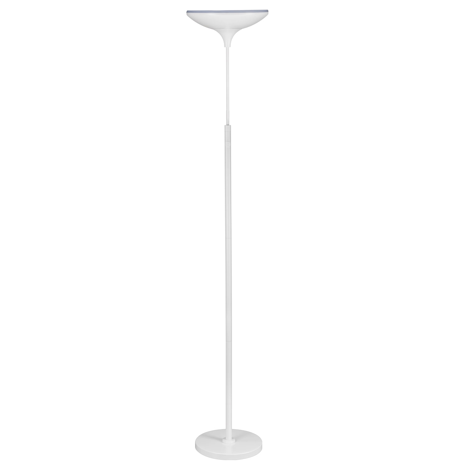 Globe Electric 71 in. Matte Black Energy Star Dimmable LED Floor Lamp Torchiere, 12784 by Globe Electric