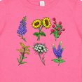thumbnail image 4 of Inktastic Group of Beautiful Wildflowers Boys or Girls Baby T-Shirt, 4 of 5