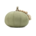 thumbnail image 1 of JoJo Fletcher Green Knitted Decorative Pumpkin, 1 of 3