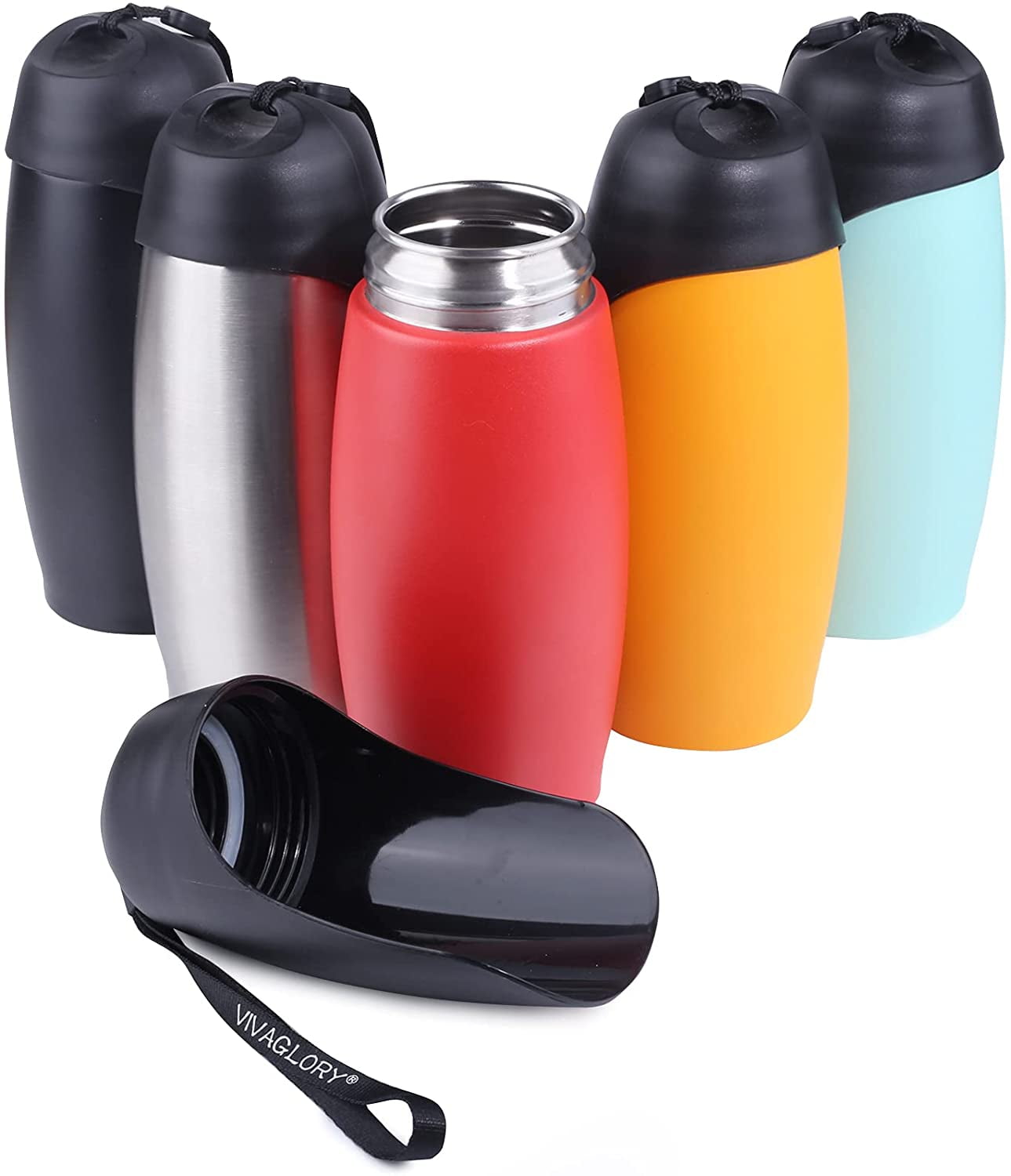 vacuum insulated flask Stainless Steel Water Bottle 25oz double wall BPA free 