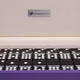 thumbnail image 7 of Silverman & Co. Double 9 Large Black Domino Set - Purple Case, 7 of 7
