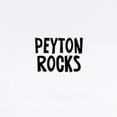 thumbnail image 2 of CafePress - Peyton Rocks Infant Bodysuit - Baby Light Bodysuit, Size Newborn - 24 Months, 2 of 4