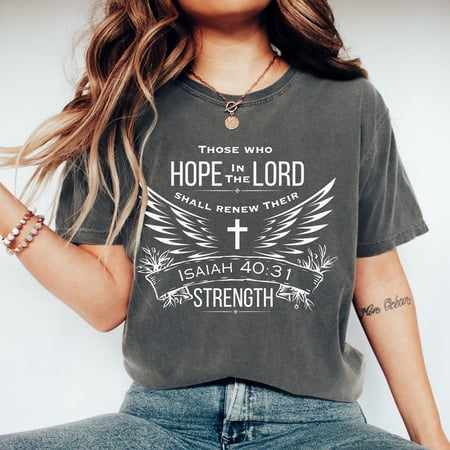 Christian Shirt Bible Verse Faith Apparel