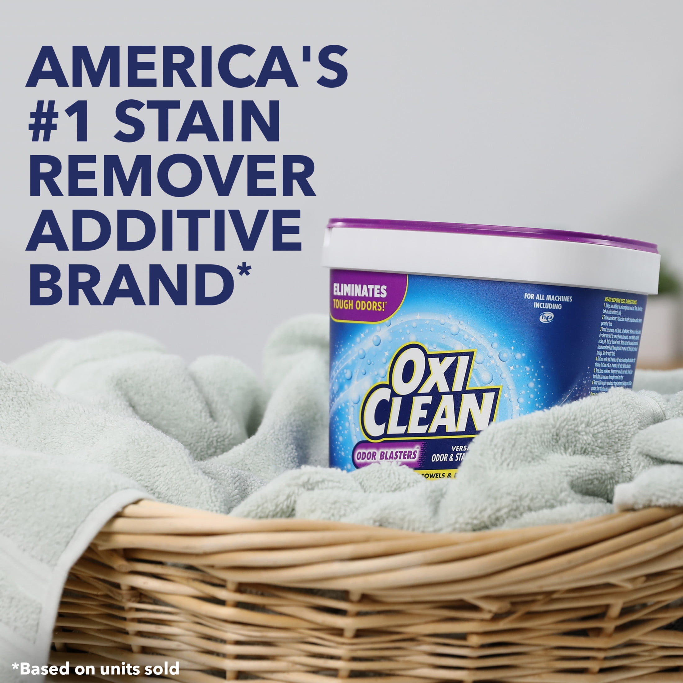 OxiClean Odor Blasters Stain & Odor Remover Powder, 5 lb photo 8