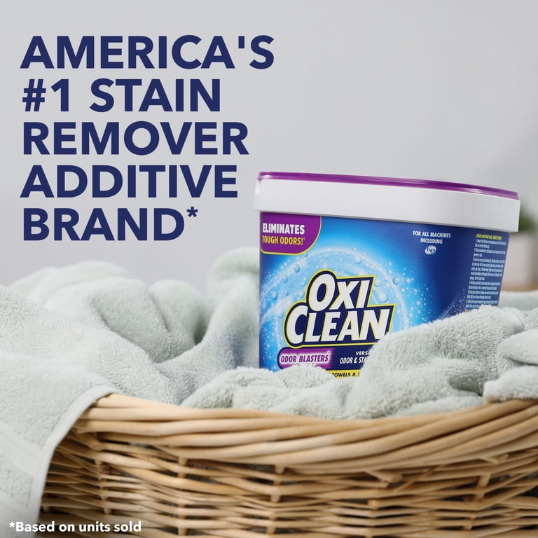 OxiClean Odor Blasters Stain Remover Powder, 3 lb photo 8