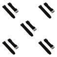 thumbnail image 1 of Baohd Versatile Silicone Watch Bands Watch Straps Replacement Rubber Wrist Band Black 20mm 5Set, 1 of 6