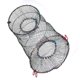 thumbnail image 1 of Red De Pesca, Trampa De Cebo De Pesca Camarones De Cangrejo De Cangrejo, Jaula De Trampa De Pesca Para Cangrejo Minnow Cangrejo De Cangrejo De Camarón Trampa De La Red De La, 1 of 7